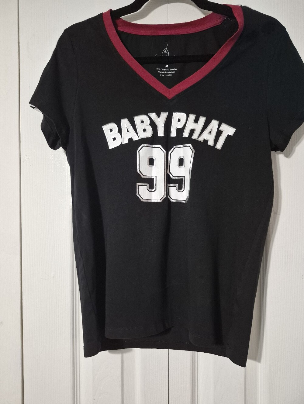 Y2K Baby Phat 99 Varsity-Style Tee